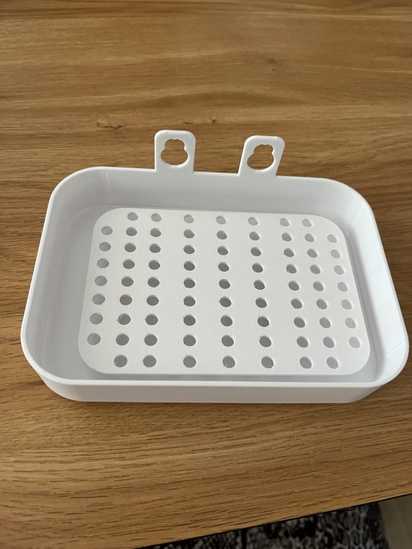 Support à savon modulable