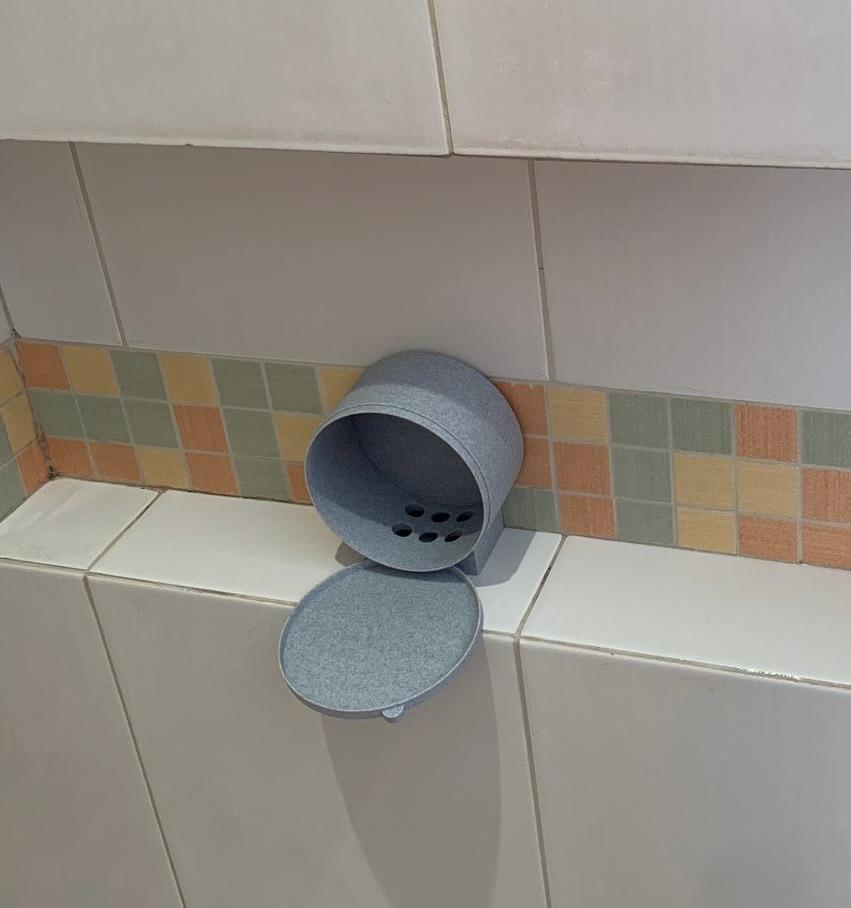 Boîte à savon verticale